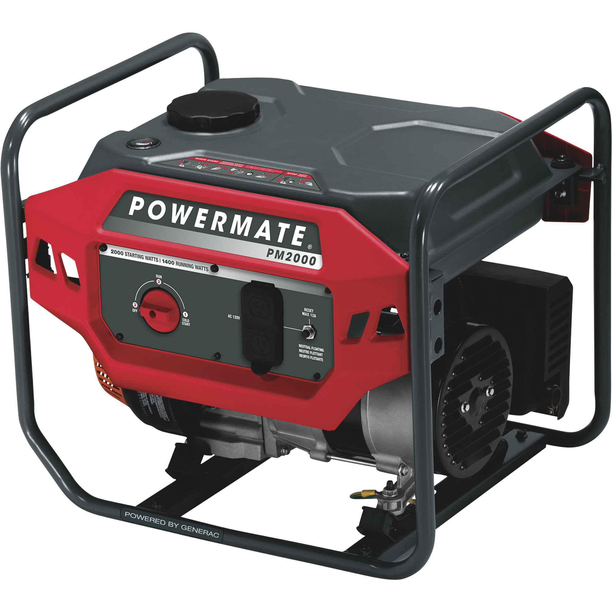 FREE SHIPPING — Generac LP3250 Portable Propane Generator — 3750 Surge ...