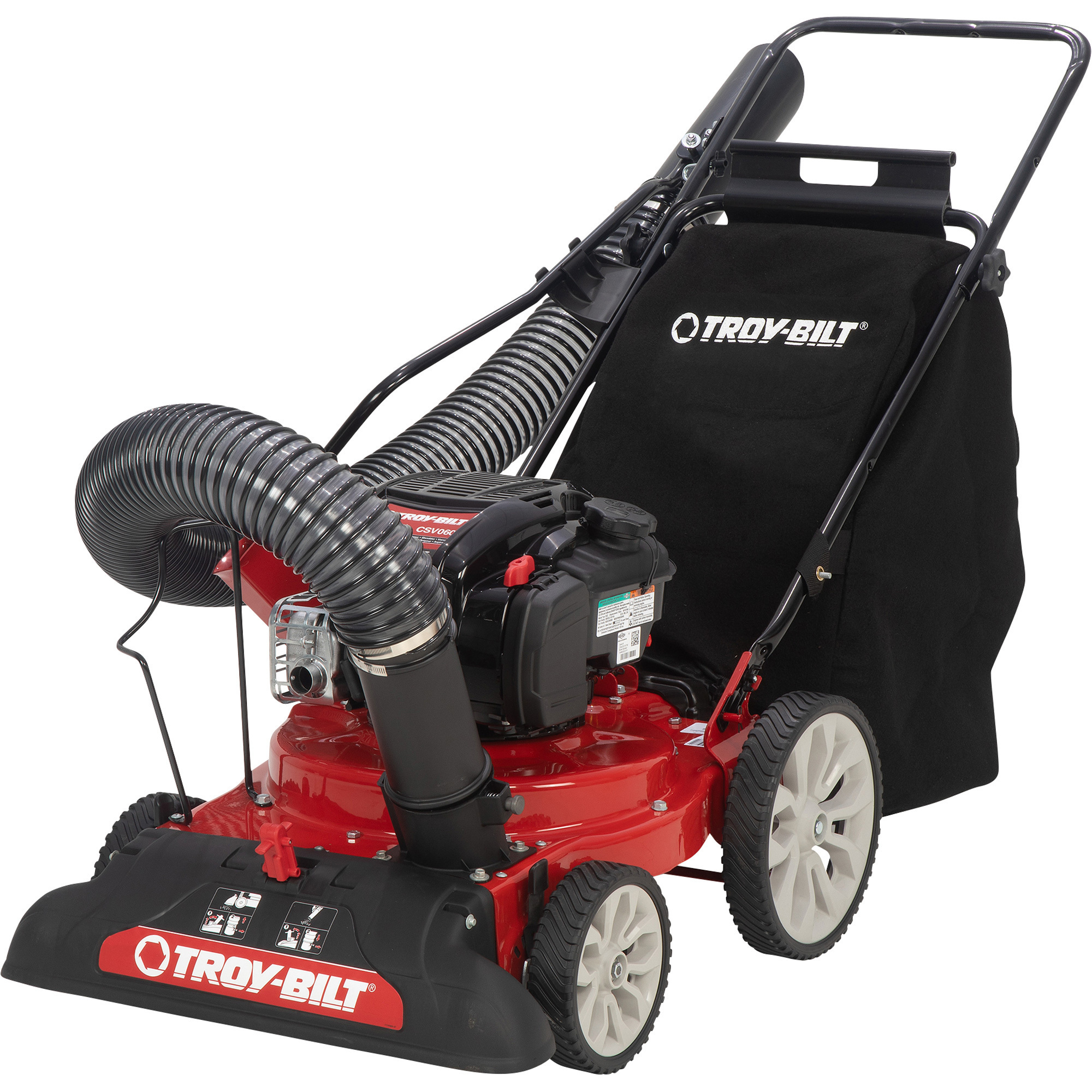 Troy-Bilt Chipper Shredder Vac, 163cc Briggs & Stratton Engine, Model ...