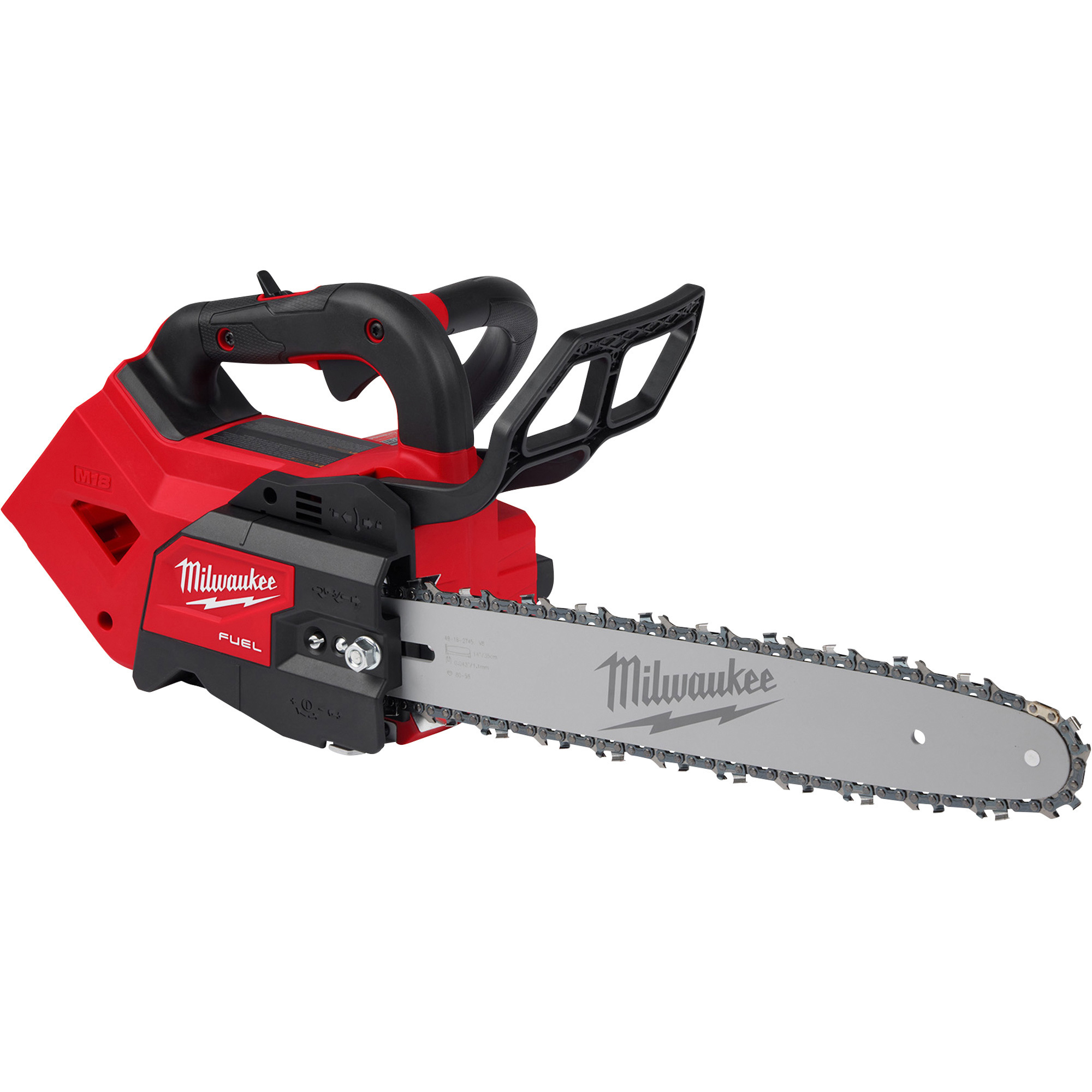 Milwaukee M18 FUEL Top Handle Chainsaw, Tool Only, 14in. Bar, Model ...