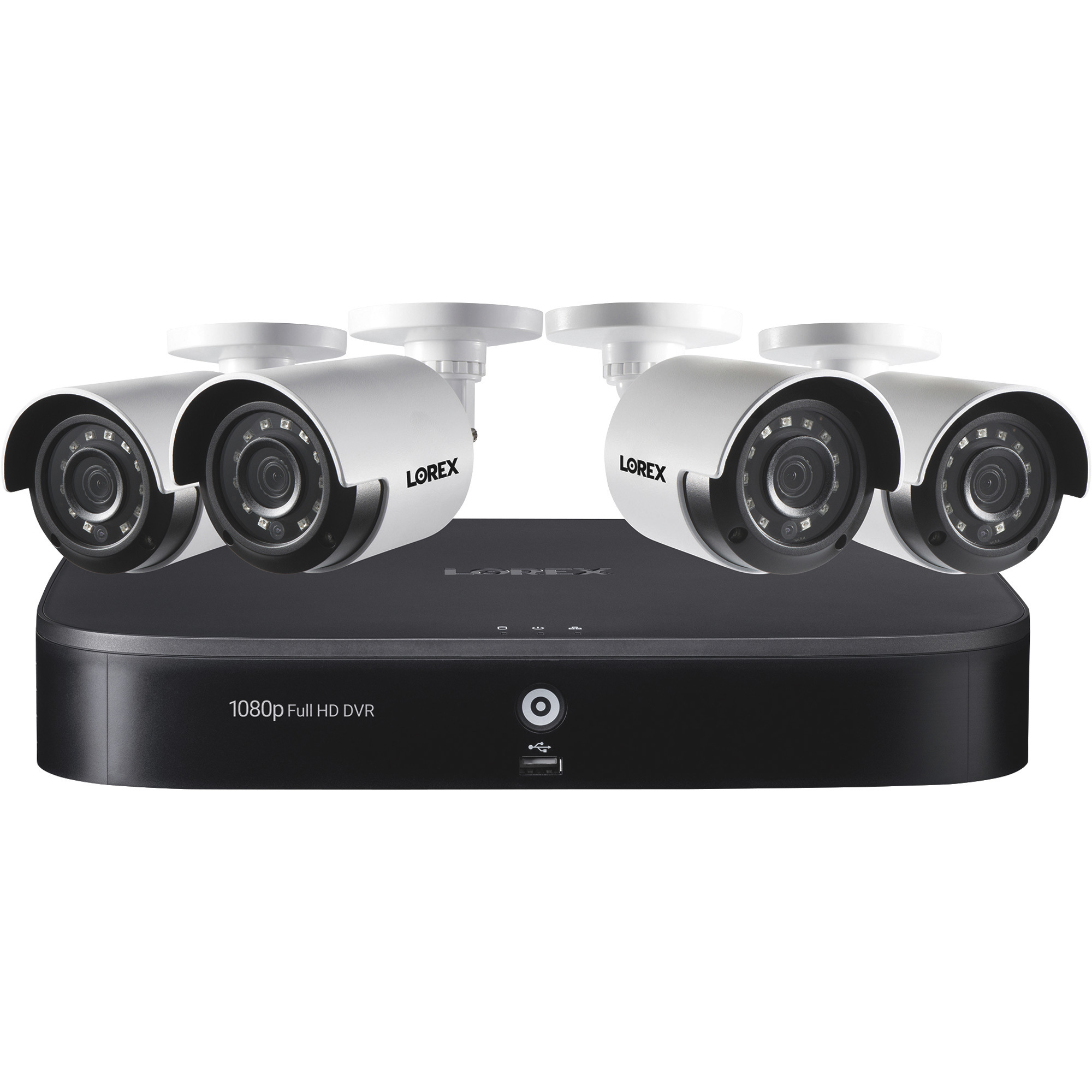 Lorex 4K Ultra HD Security System – 8-Channel DVR With 2TB, 8 Bullet Cameras (Refurbished)
