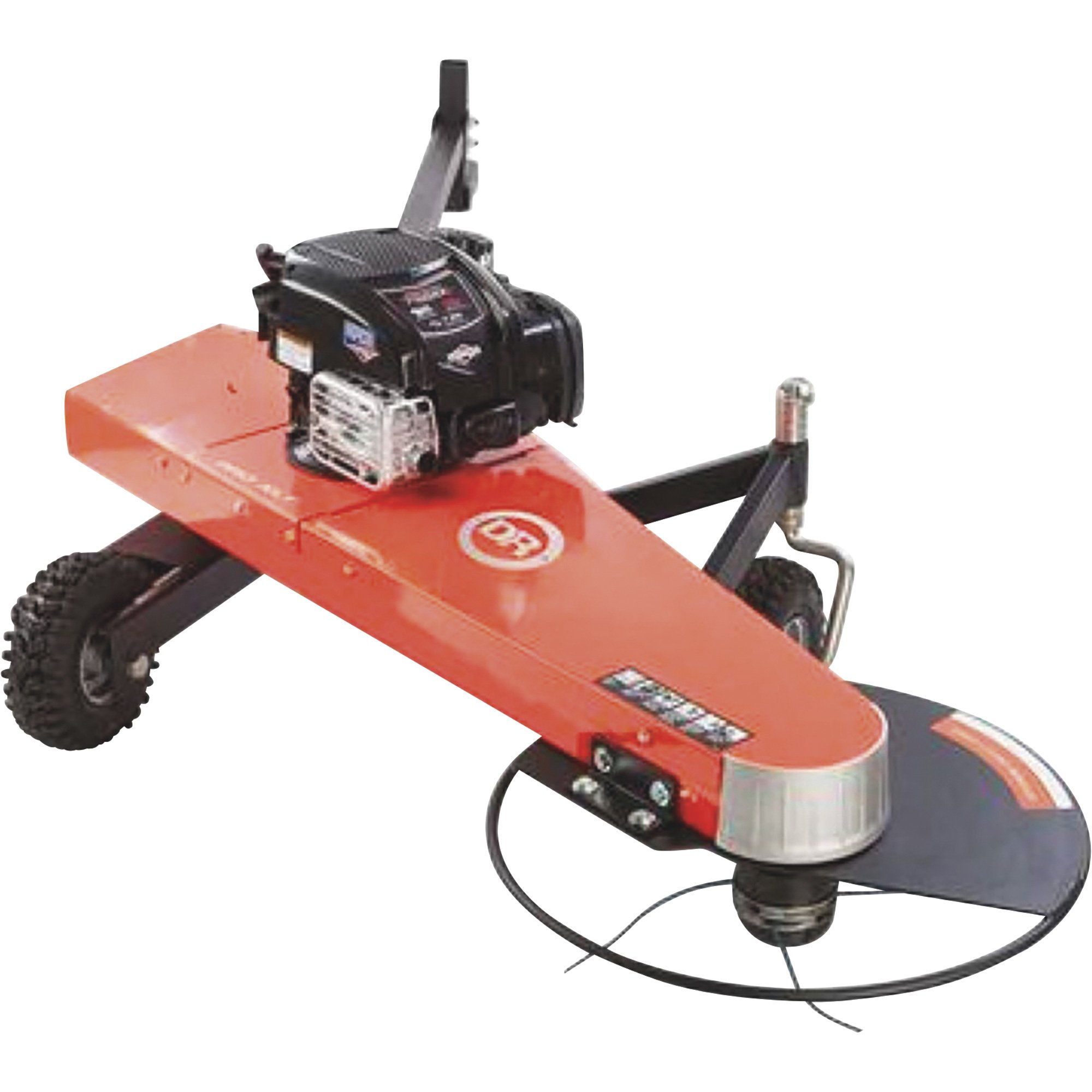 DR Power PRO XLT All-Terrain Tow-Behind Trimmer Mower, 163cc OHV Engine ...