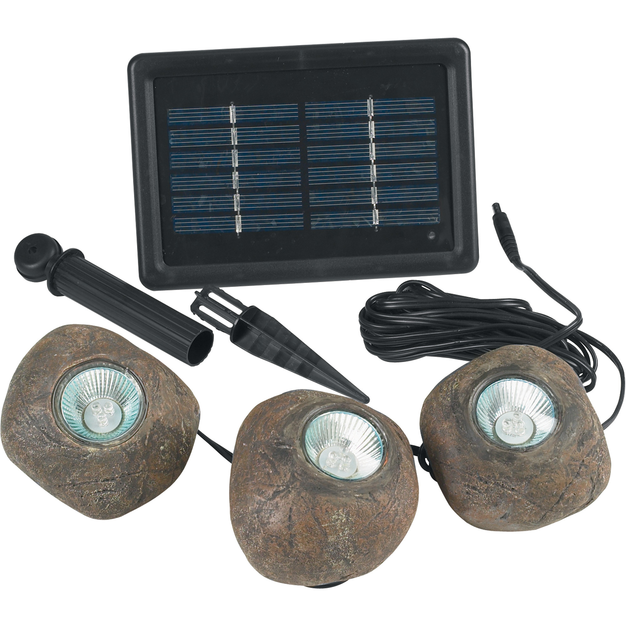 Solar Stones Garden Lights | Northern Tool