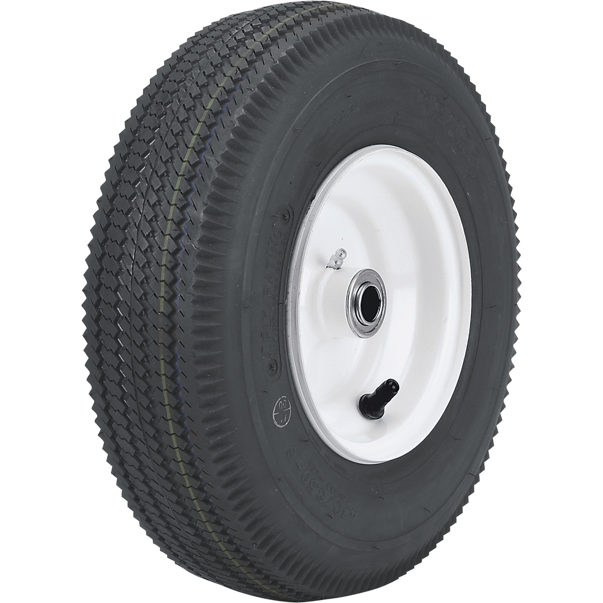 Hi-Run 2 Set SU05 18X8.50-8 2PR Lawn And Garden Tire 8x7 4 Lugs On 4 Pcd Wheel Assembly