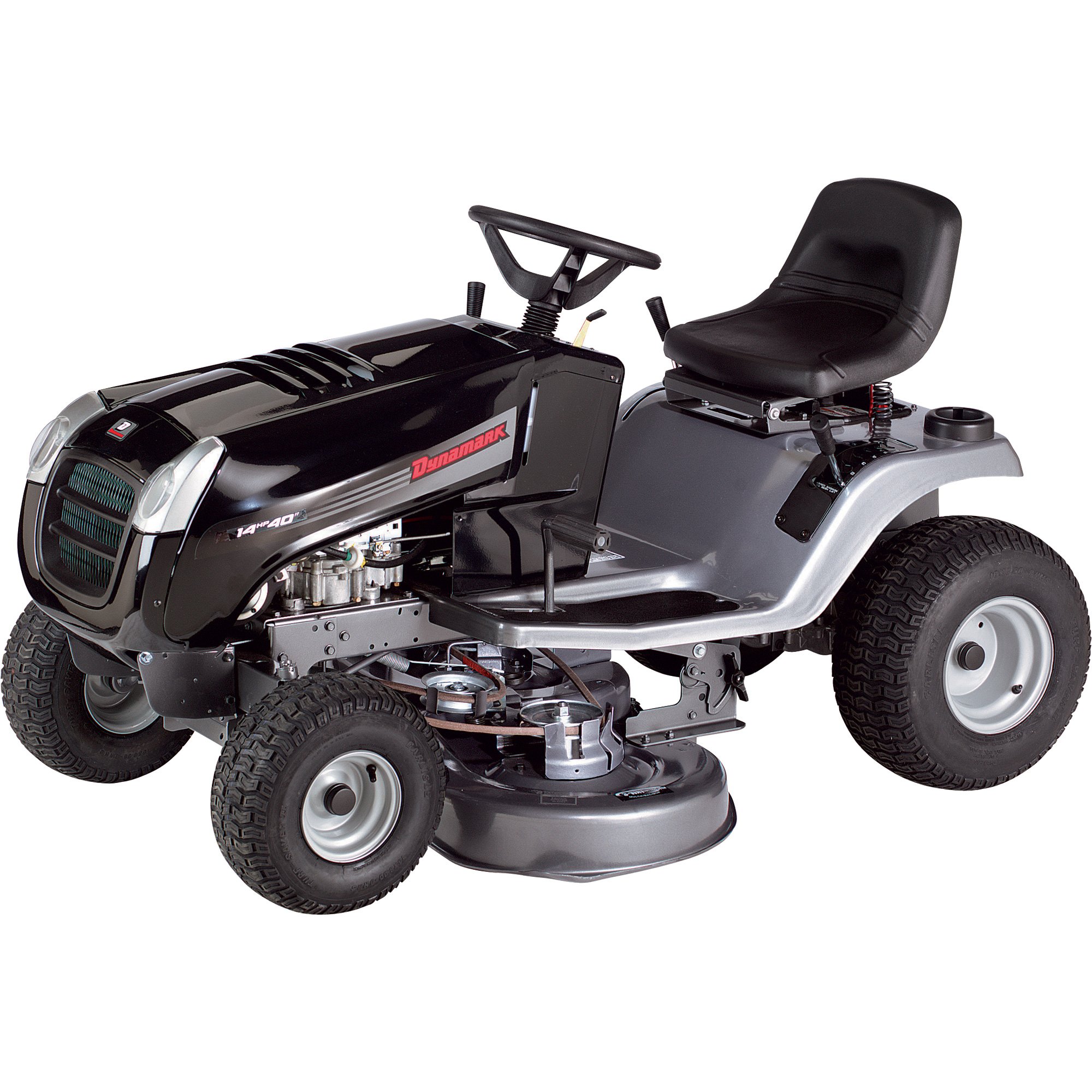 Dynamark Riding Lawn Mower with 14 HP Briggs & Stratton I/C Engine ...