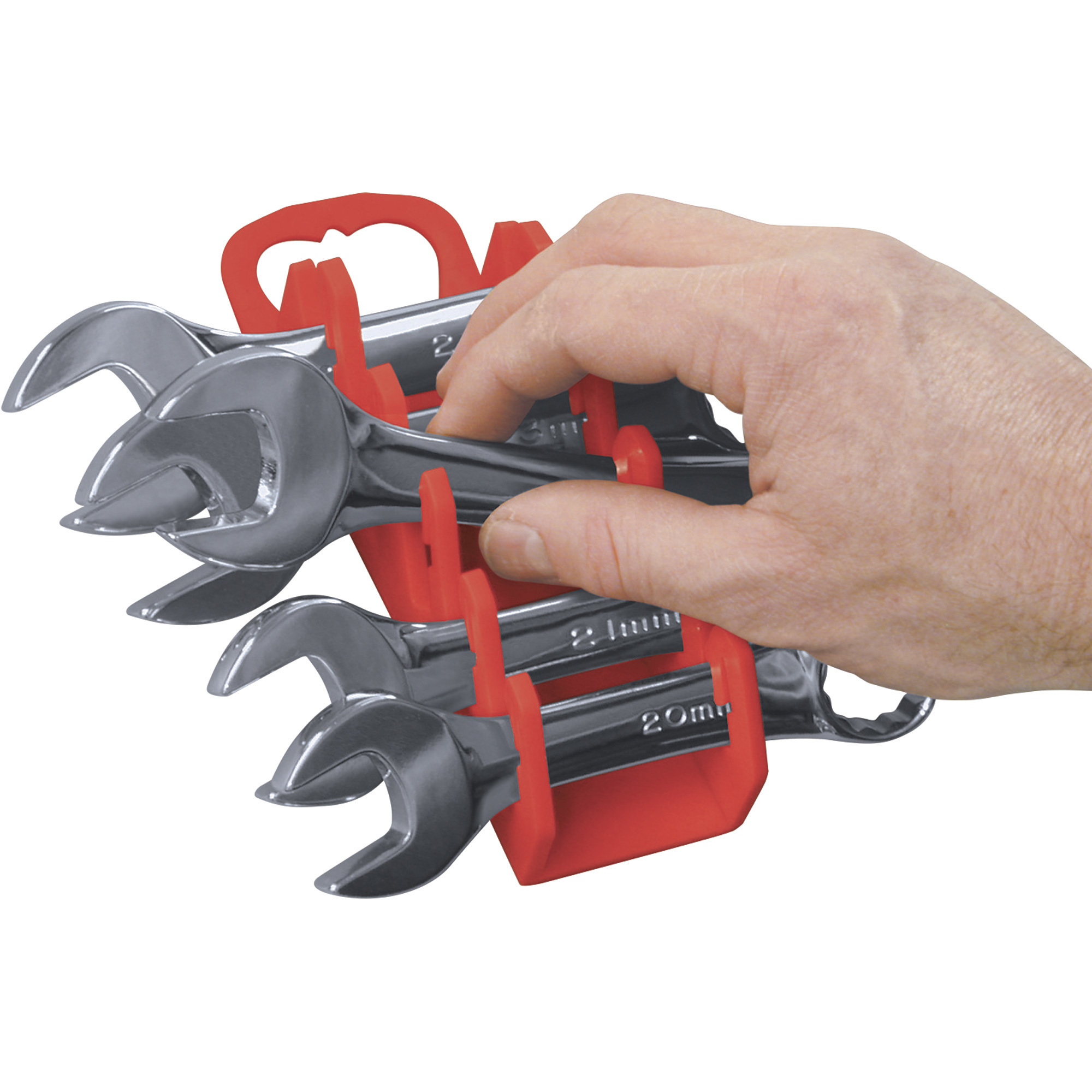 Ernst Manufacturing Wrench Pro Organizer - Modular Blue Tray Holds 40 Wrenches, Made In USA