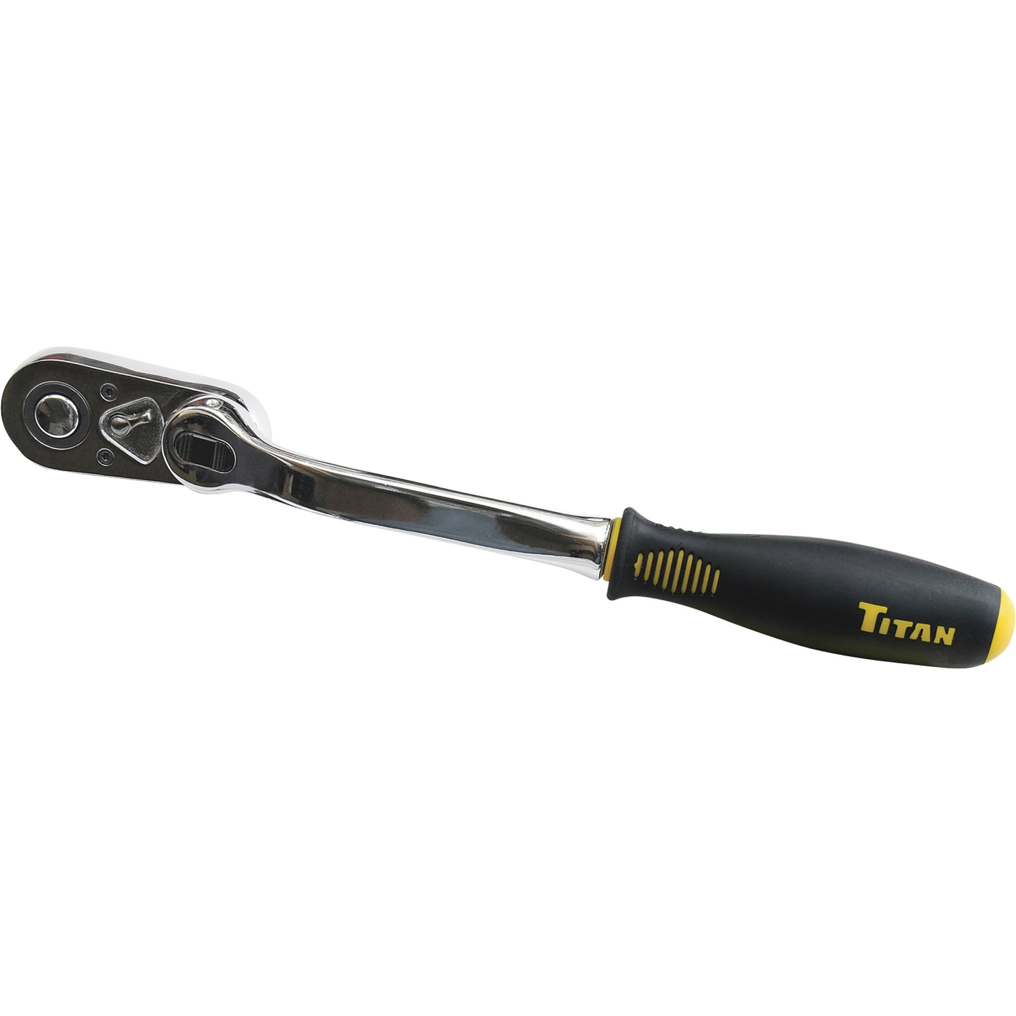 Titan 3/8" Antrieb 4-Finger Ratsche – Kompakt, Für Enge Arbeitsräume Geeignet