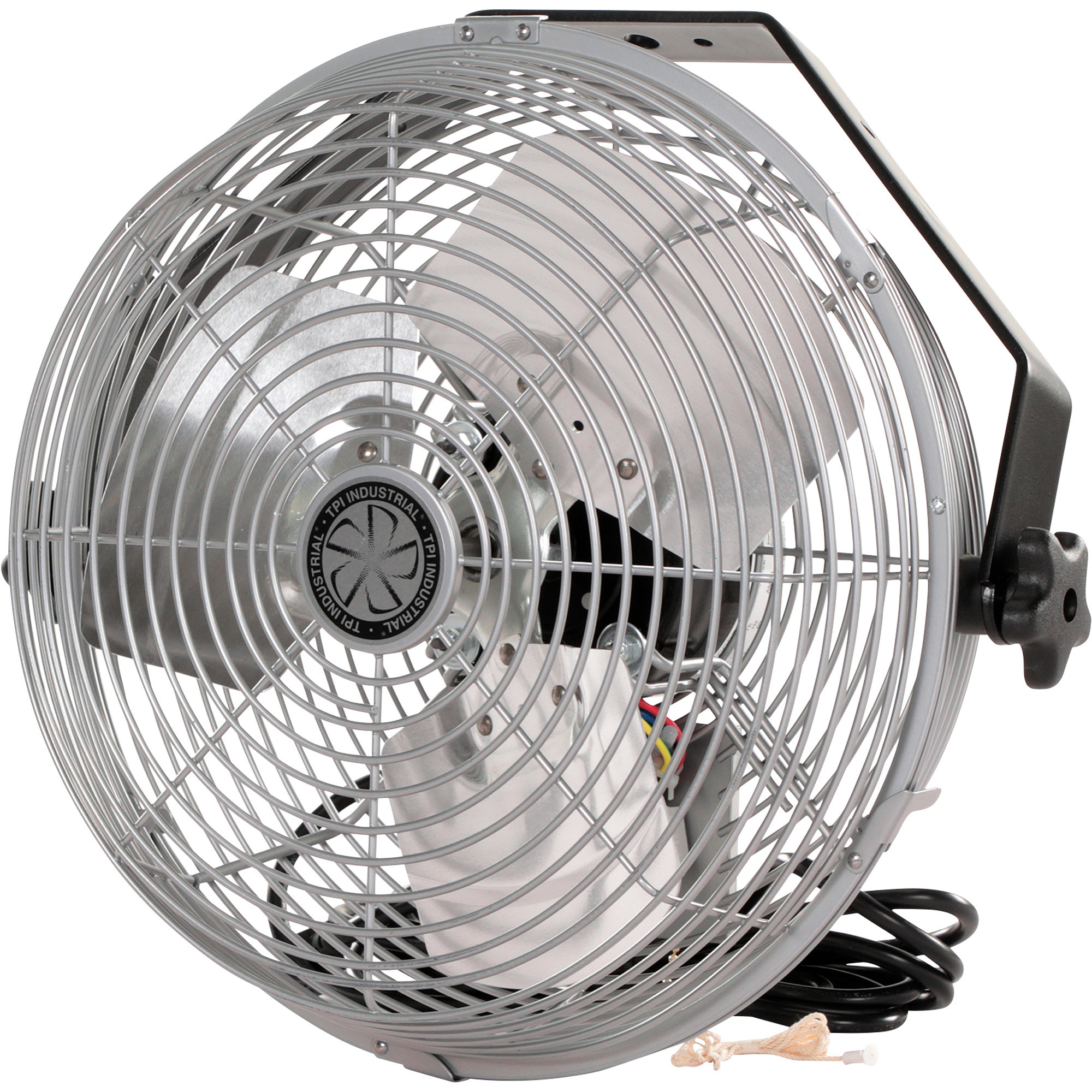 TPI Industrial Mounted Workstation Fan, 24in., 1/8 HP, 3,500 CFM, 120 ...