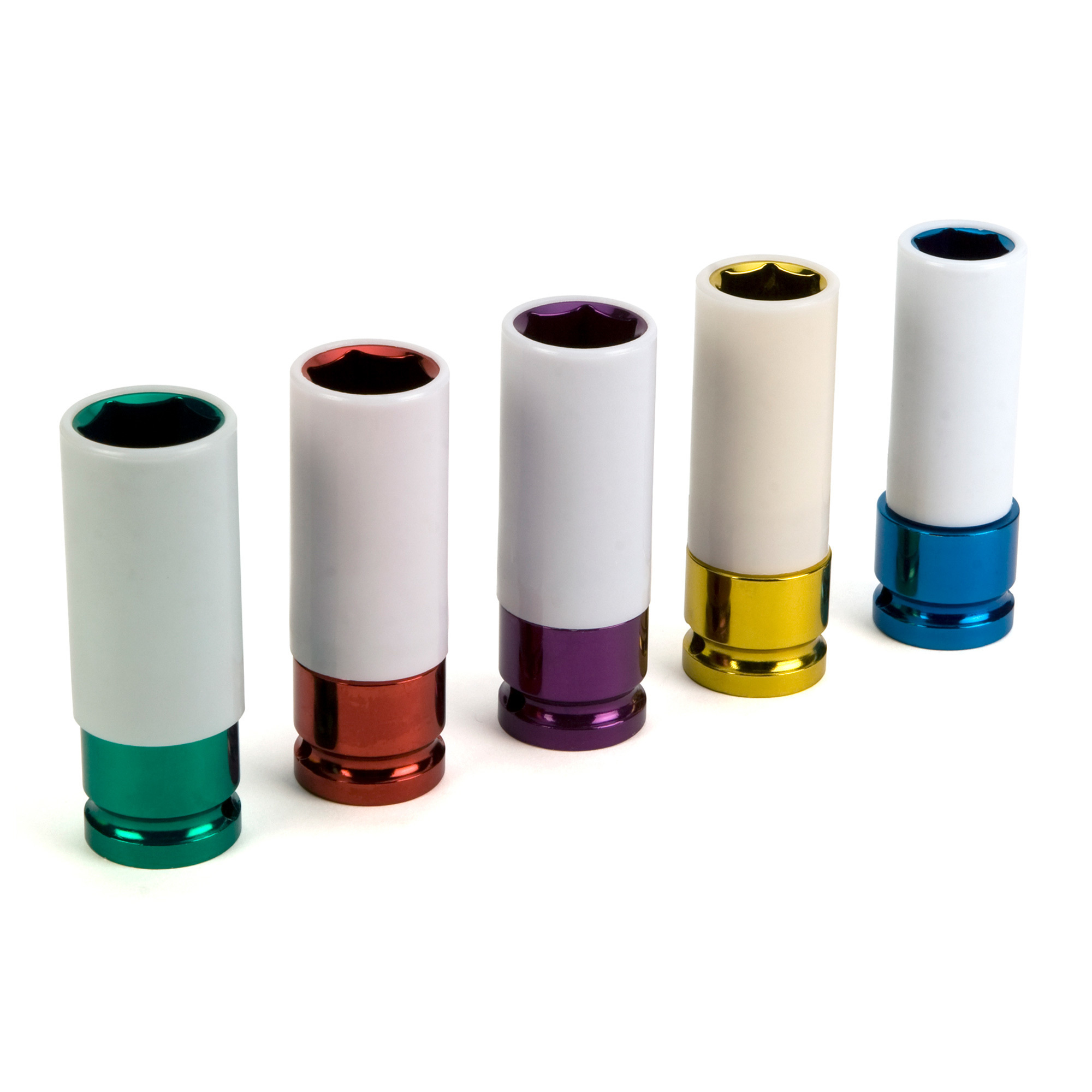 Performance Tool Axle Nut Socket Set — 5-Pc., 12-Point, Metric, Model ...