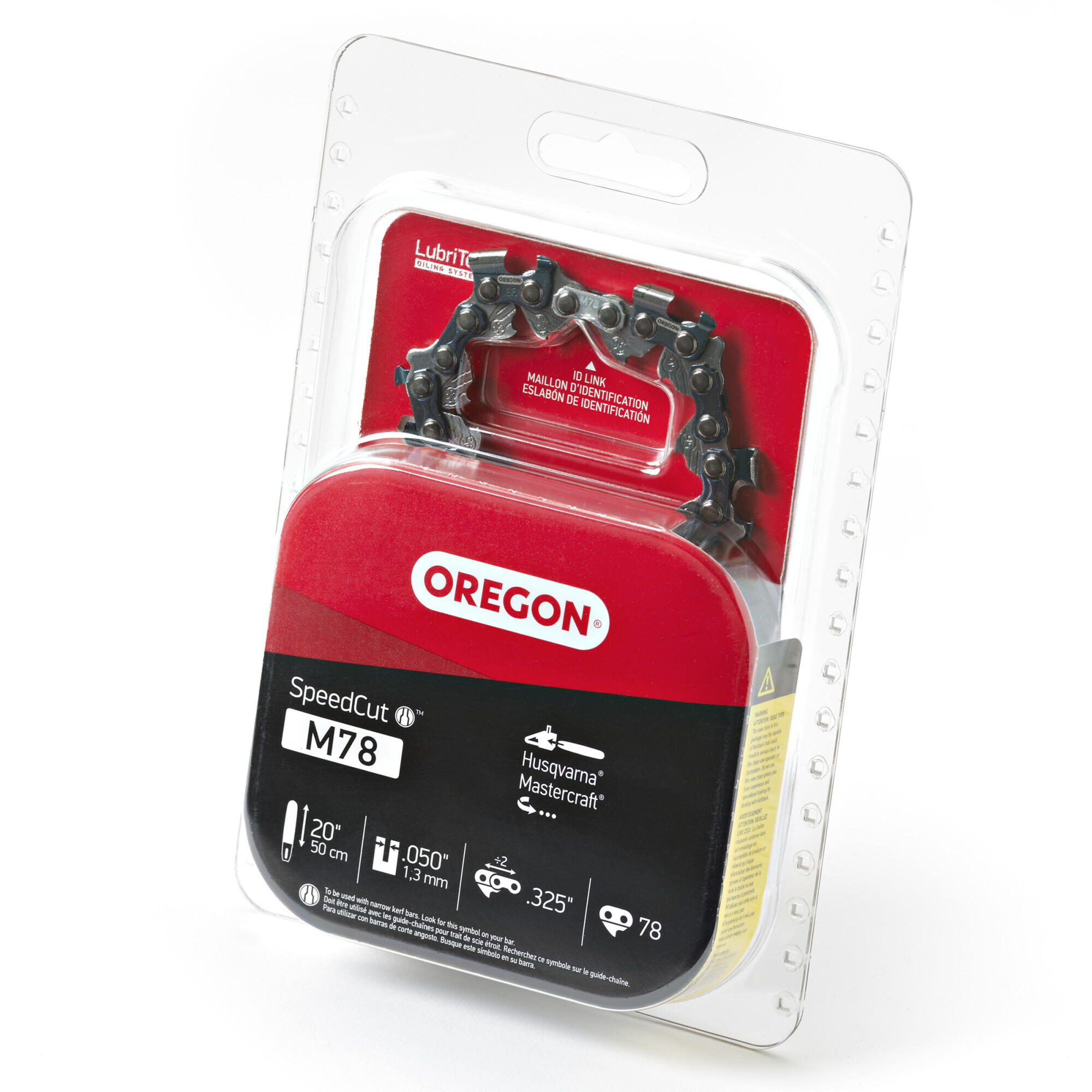 Oregon SpeedCut Chainsaw Chain, Bar Length 2 in, Chain Pitch 0.325 in ...