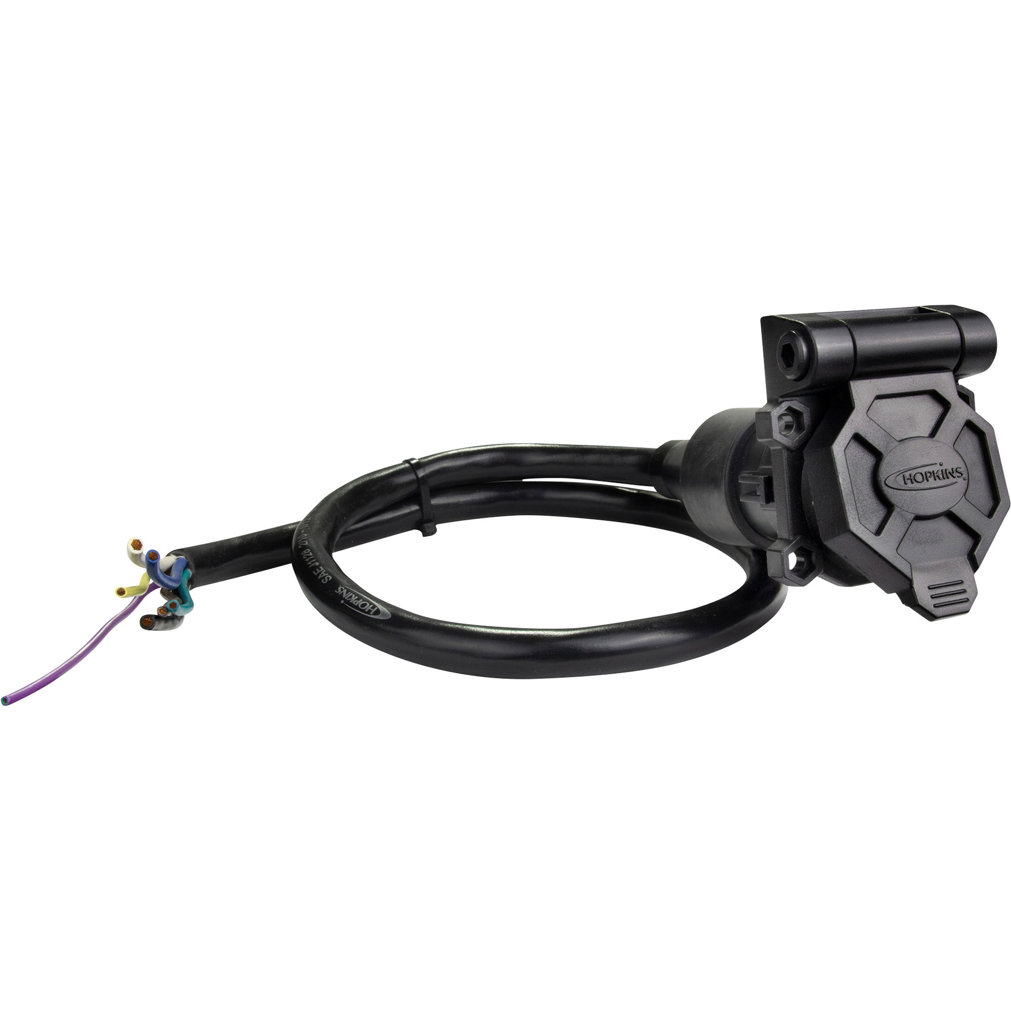 Hopkins Towing Endurance 40920 – Connettore Multitow 7 Lame + 4 Pinze Piatte, Plug&Play Per GM 2000-2013 - 4