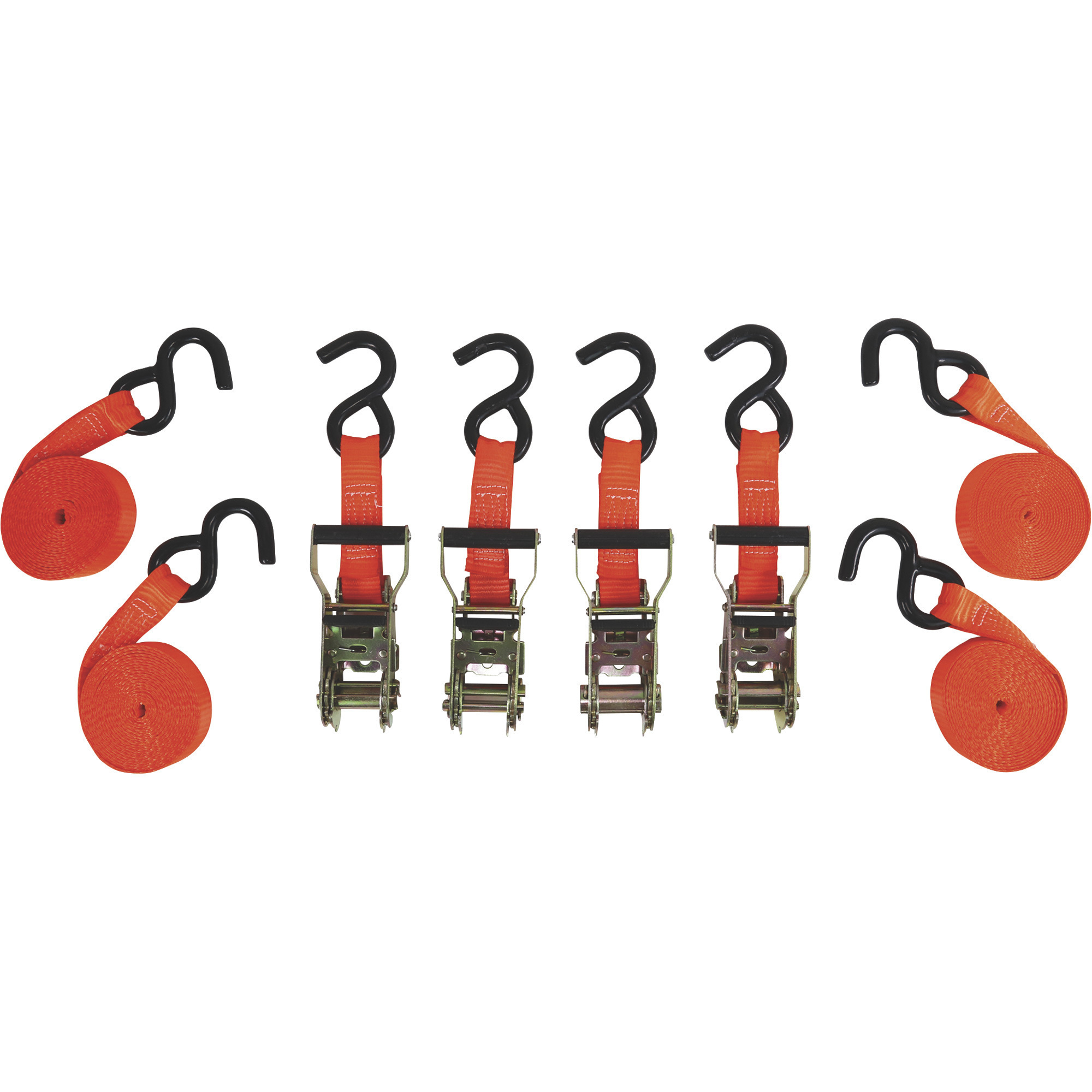 BoxerTool Heavy Duty Tow Strap - 2x30ft, 18,000lb Break Strength With Steel Hooks