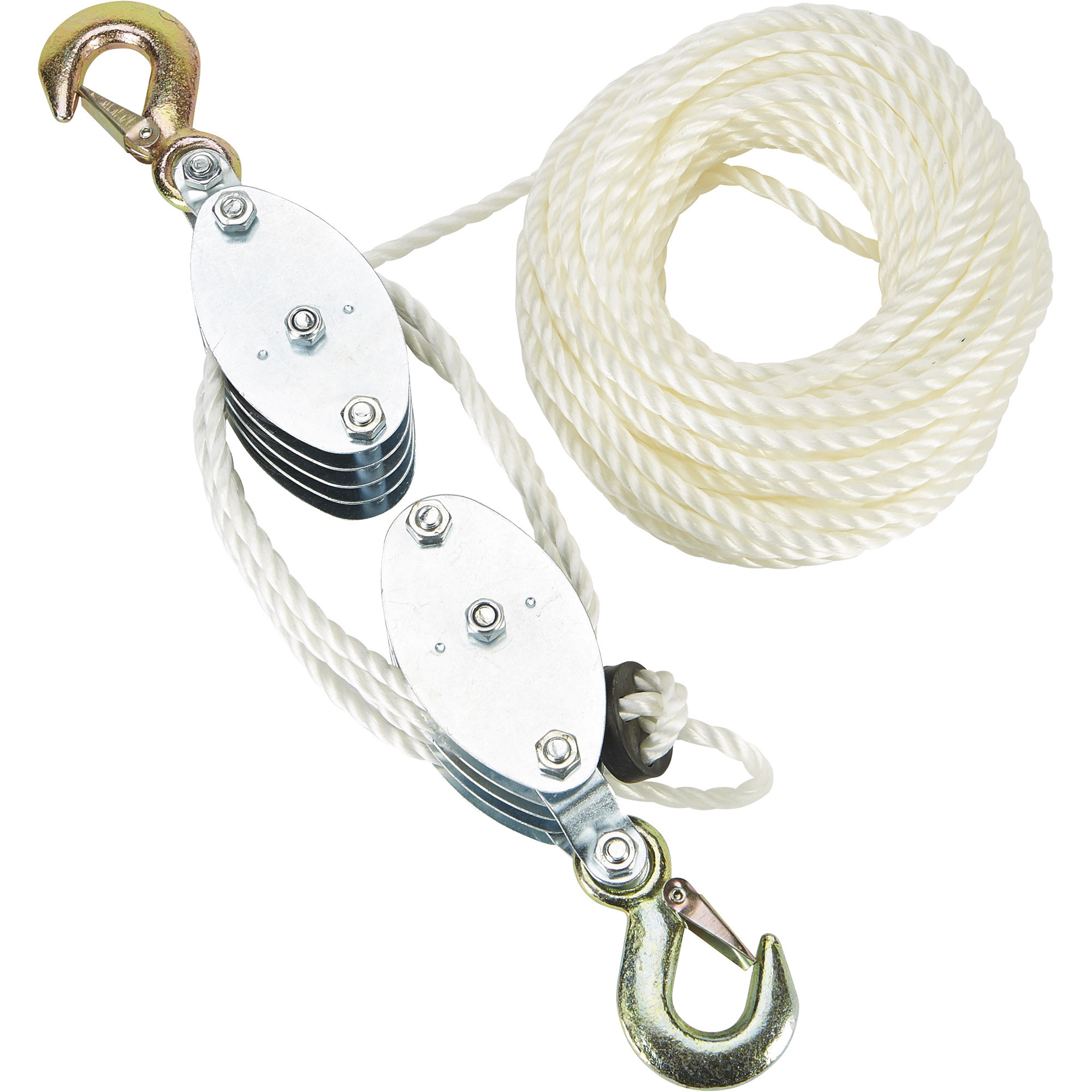 GRIP Heavy-Duty Rope Pulley Hoist, 2500-Lb. Capacity | Northern Tool