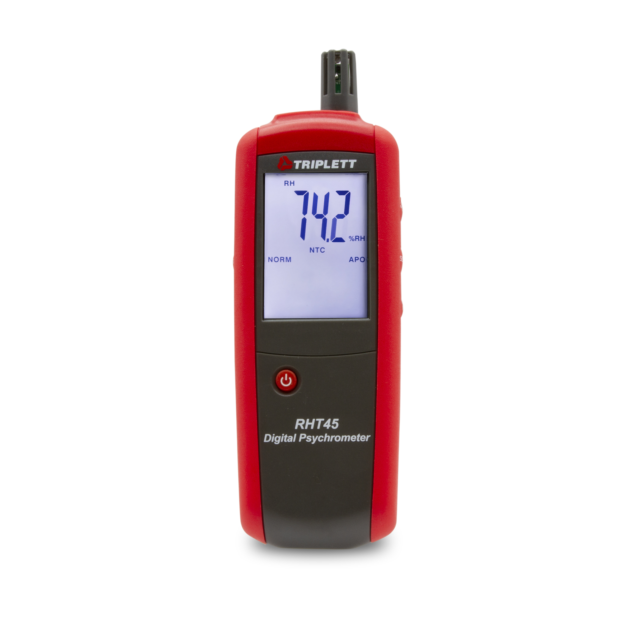 Triplett, Digital Psychrometer with Type K Thermometer, Model# RHT45 ...