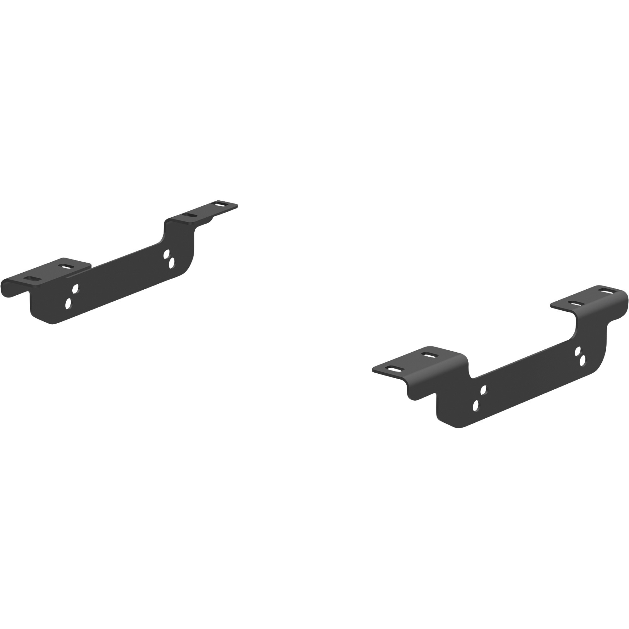 Front Air Bag Brackets With Hardware For 1999-2006 Chevy Silverado & GMC Sierra - Raw Steel 5 thumbnail image