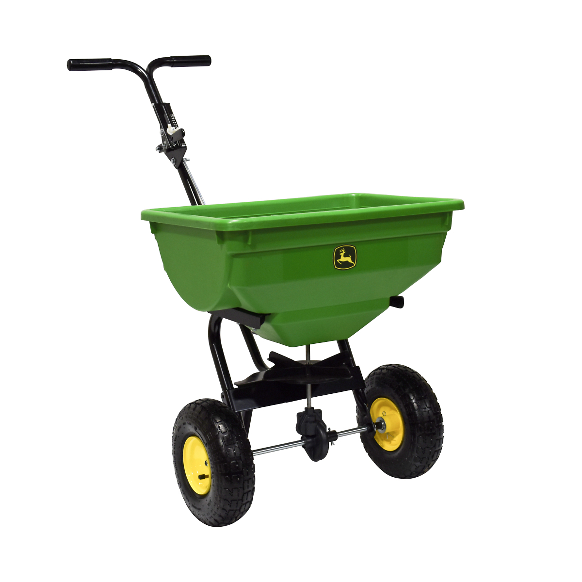 John Deere, 85lb. Push Rod Control Broadcast Spreader, Capacity 85 lb ...