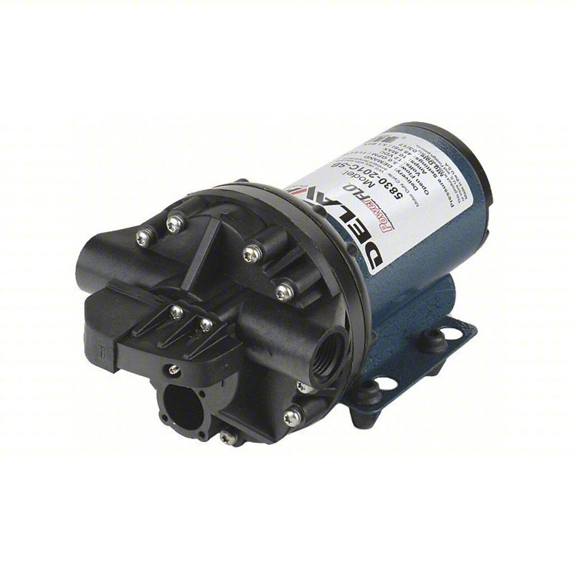 Delavan Pumps, 12v DEMAND STYLE DIAPHRAGM SPRAYER PUMP, Volts 12 Pump ...