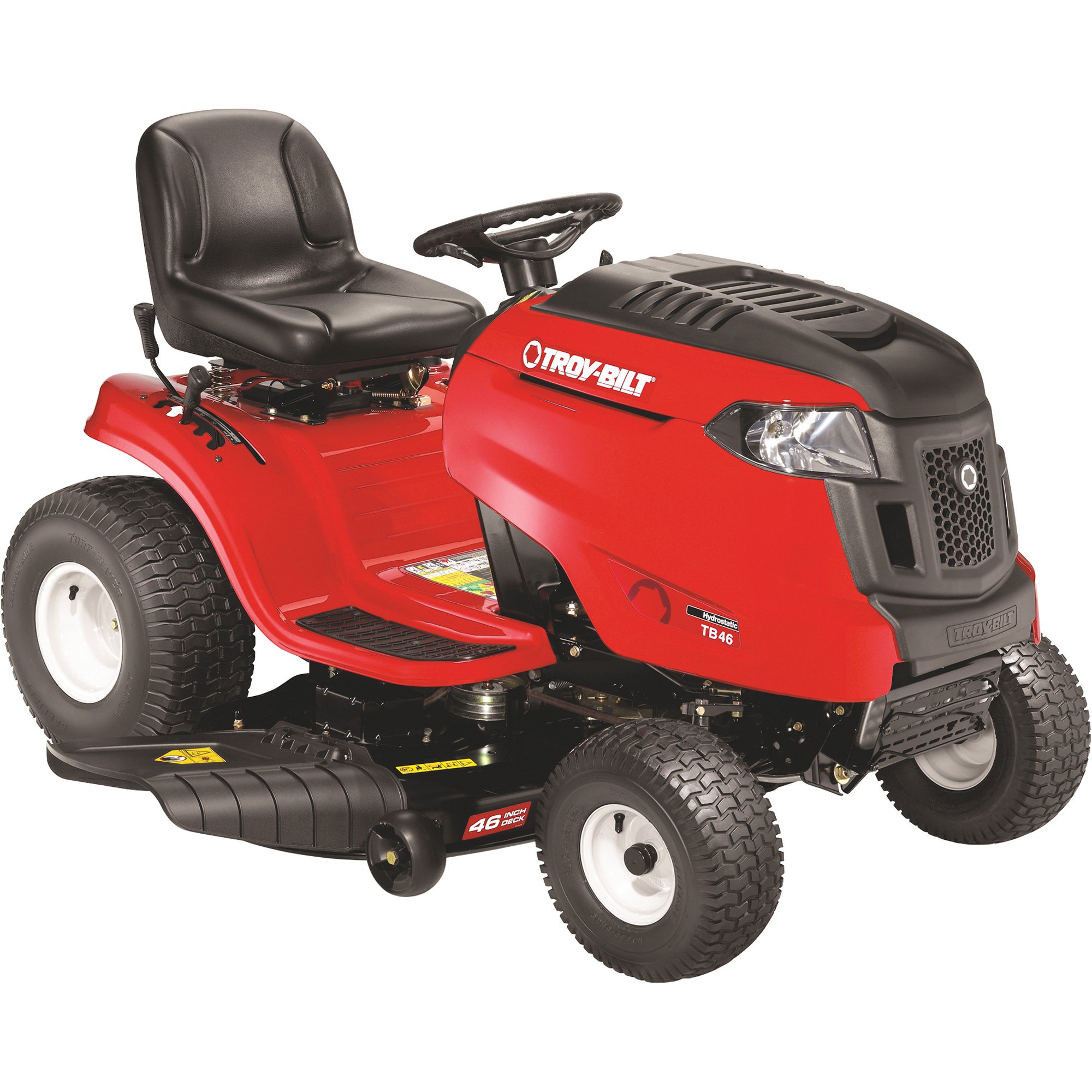 Troy-Bilt Riding Lawn Mower — 547cc Troy-Bilt OHV Engine, 46in. Deck ...