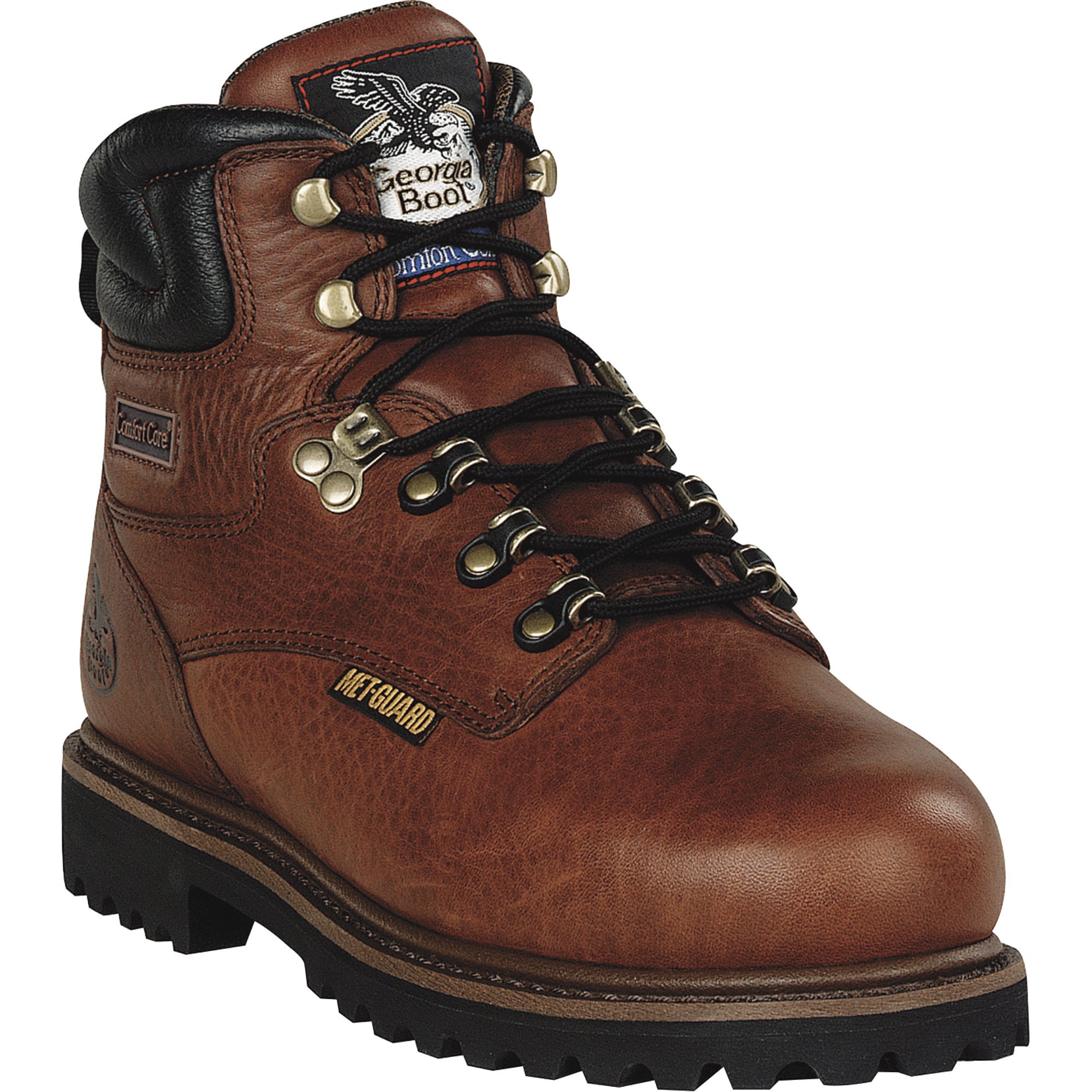 Georgia 6in. Internal Metatarsal CC Steel Toe Work Boots — Greasy Briar ...