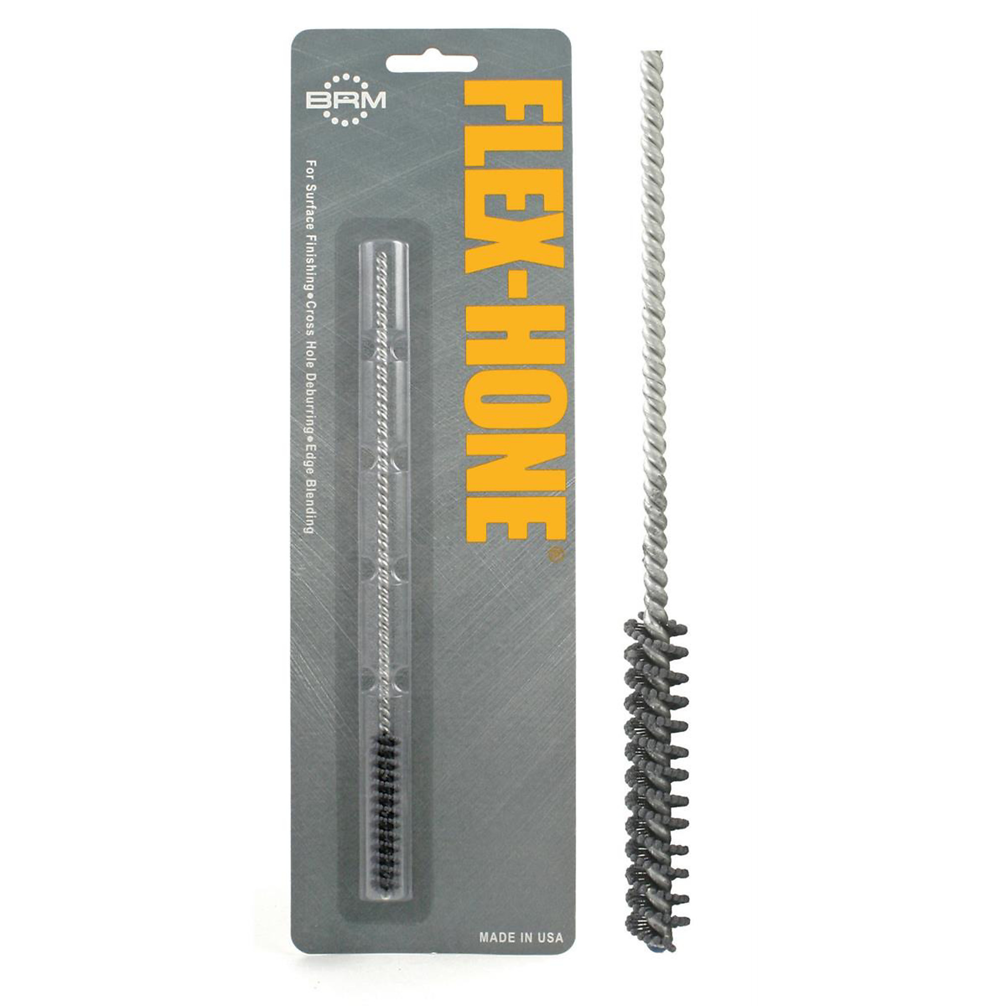 Brush Research Flex-Hone Cylinder Hone, BC Series, Silicon Carbide Abrasive, 1-1/8 (29mm) Diameter, 180 Grit Size
