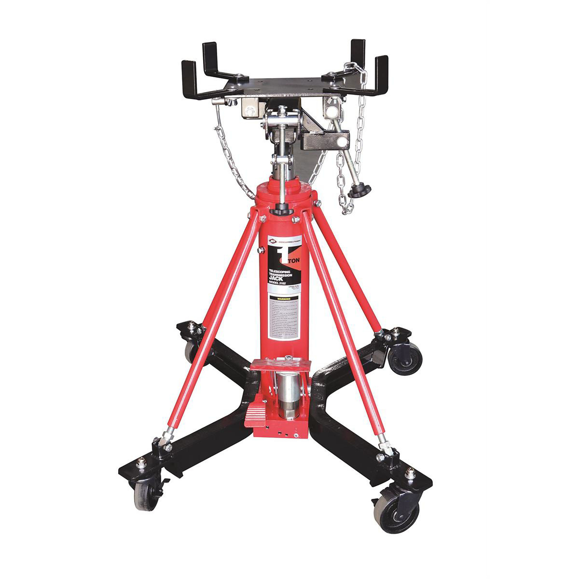 American Forge & Foundry Hydraulic Telescopic Transmission Jack — 2,000 ...