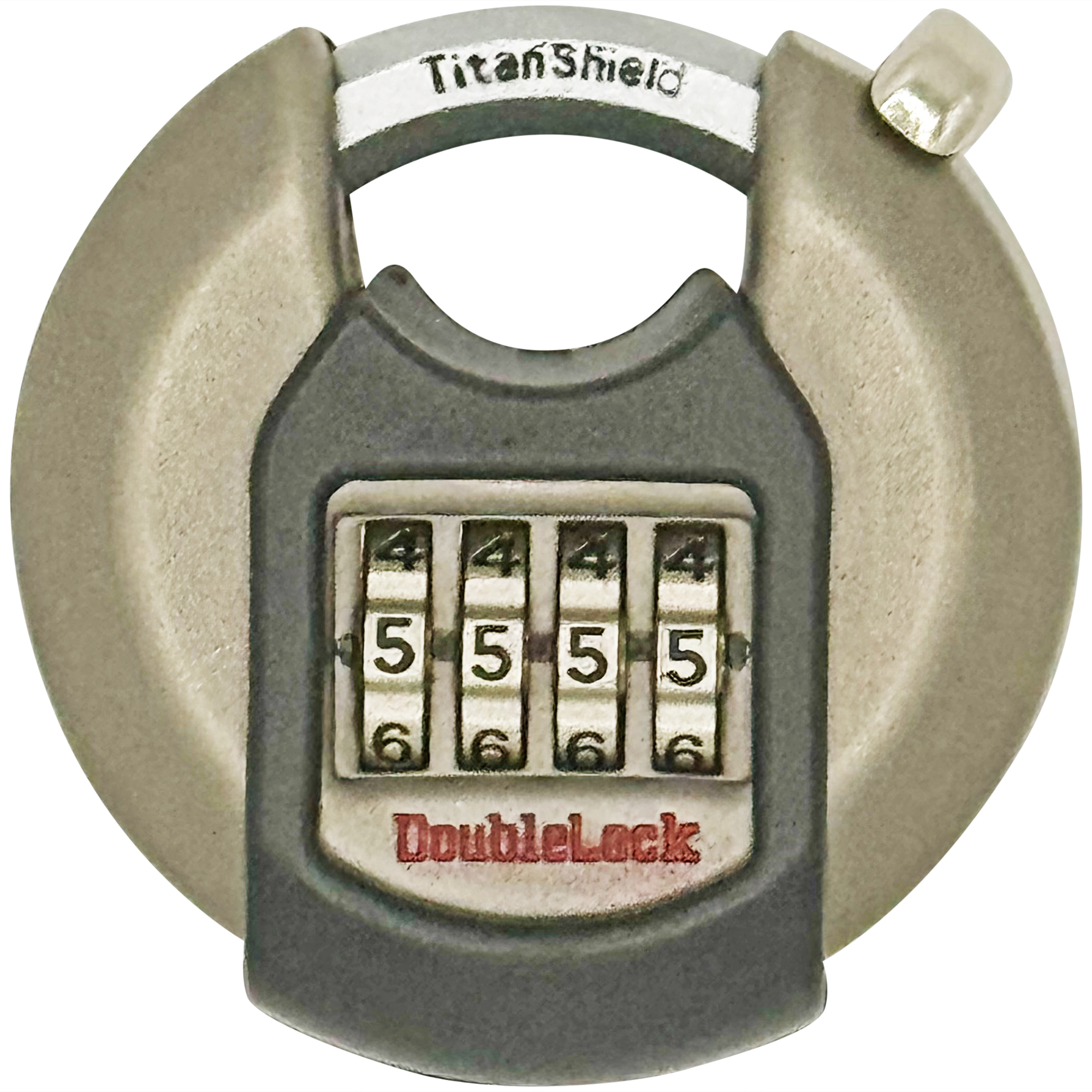 Discus Combination Lock DoubleLock USA Crab Combo – Stainless Combination Discus Lock (SKU: 890 ...