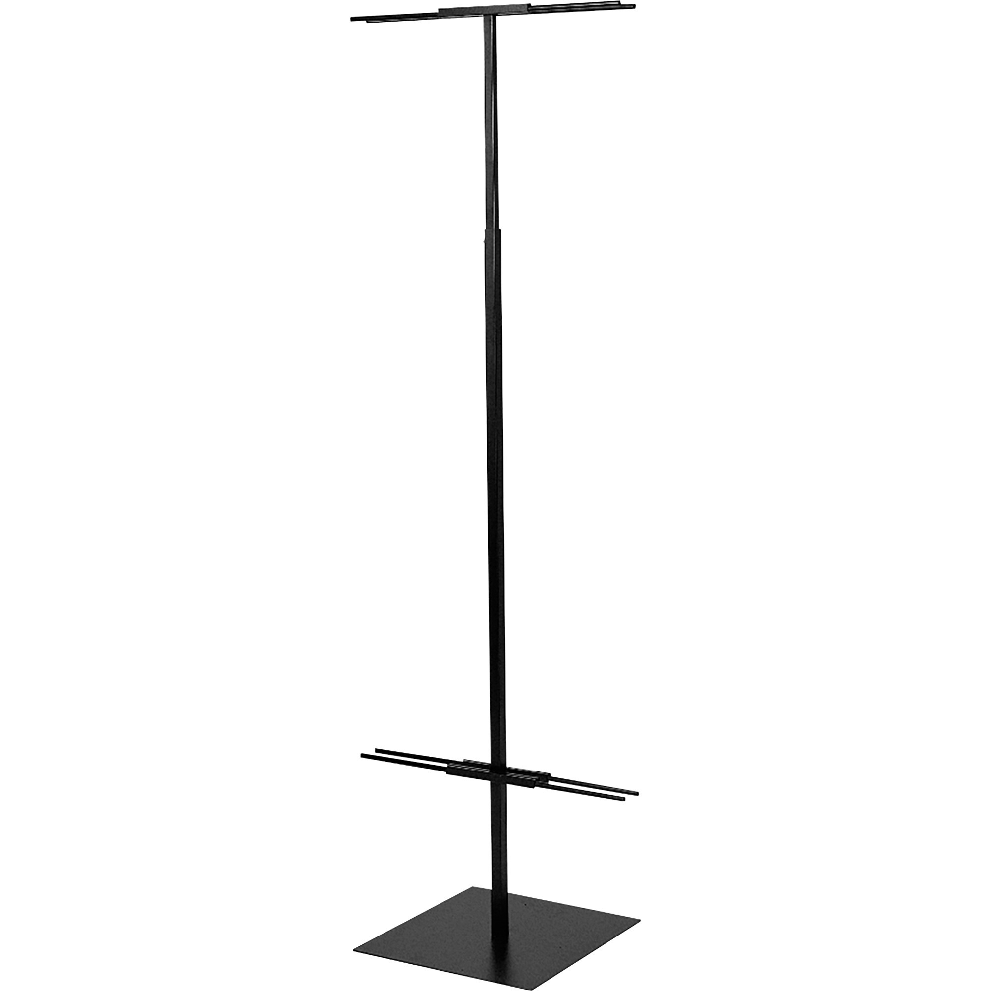 Econoco Adjustable Banner Stand — Black, Holds Banners 54in.–96in.H x ...