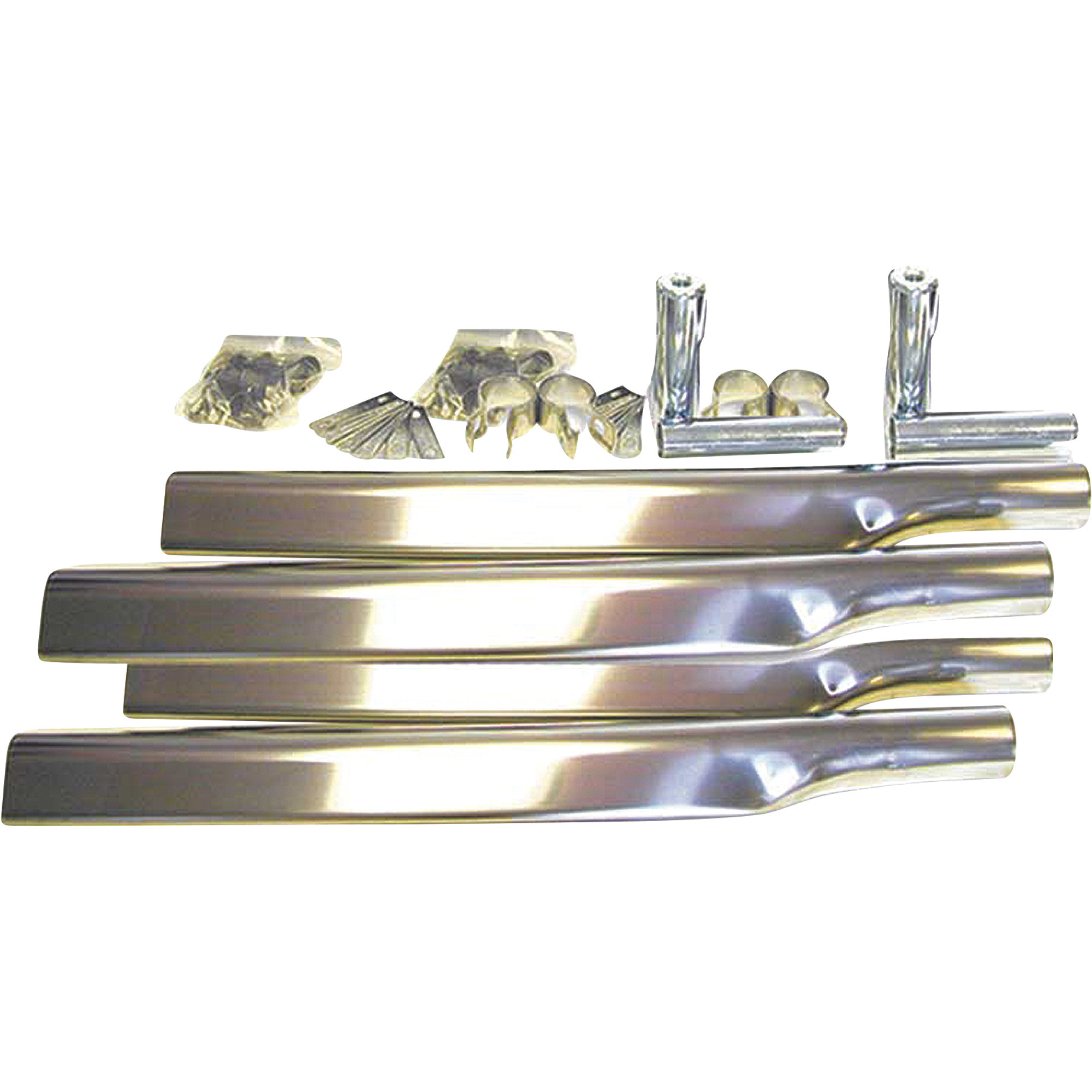 Trux Accessories 80in. Stainless Steel Single Axle Fenders, Pair, Model ...