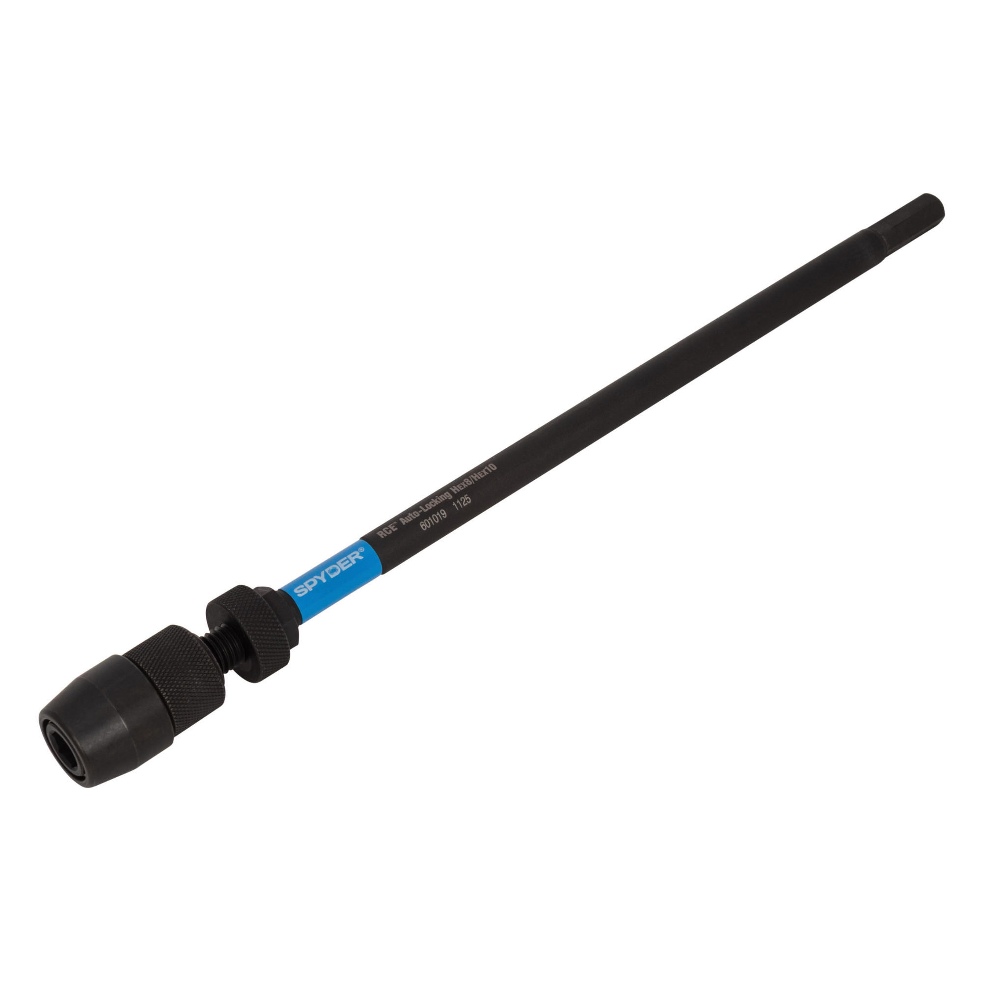 SPYDER 12-Inch Hex 8 and 10 Dual Locking Hole Saw Pilot Bit Extension ...