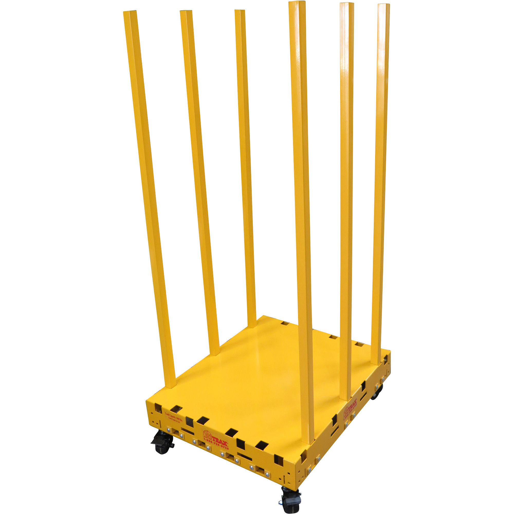 Trax Rack Saw Trax Rack and Roll Safety Dolly Cart, 1000-Lb. Capacity, Model# BSD ...