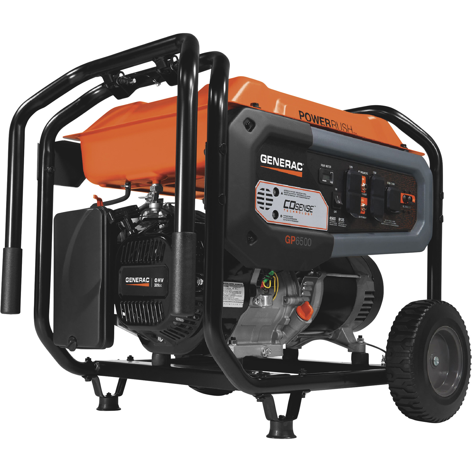 FREE SHIPPING — Generac LP3250 Portable Propane Generator — 3750 Surge ...
