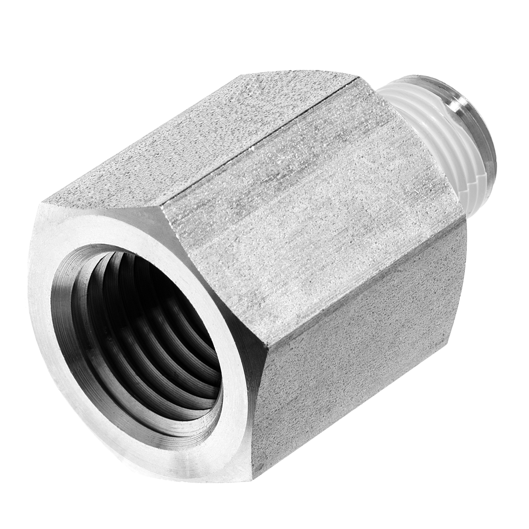Pipe Fitting w/ Thread Sealant - Galvanized Steel - Instrumentation ...