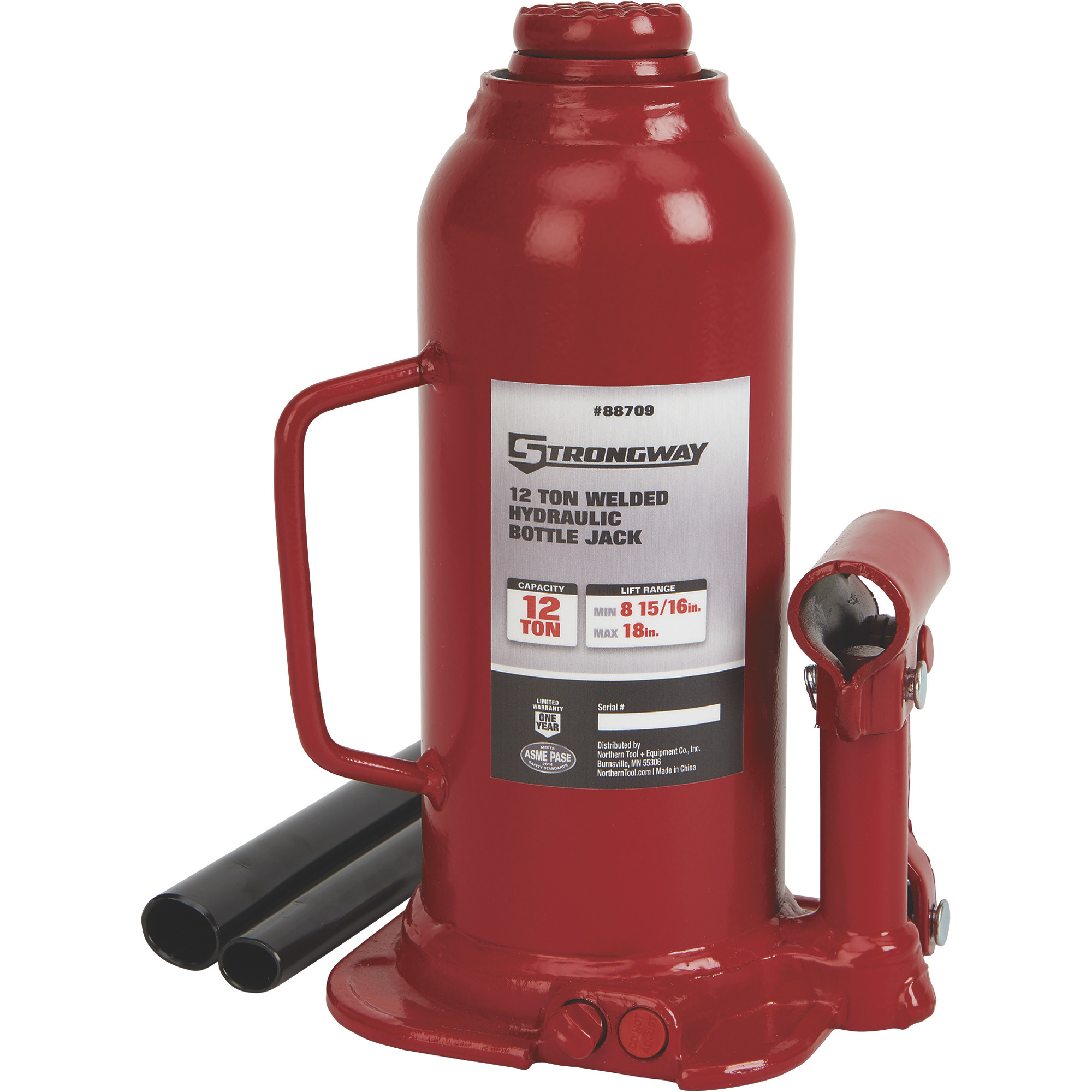 New 12 Ton Hydraulic Bottle Jack 24000lb Lift HEAVY DUTY Automotive Car