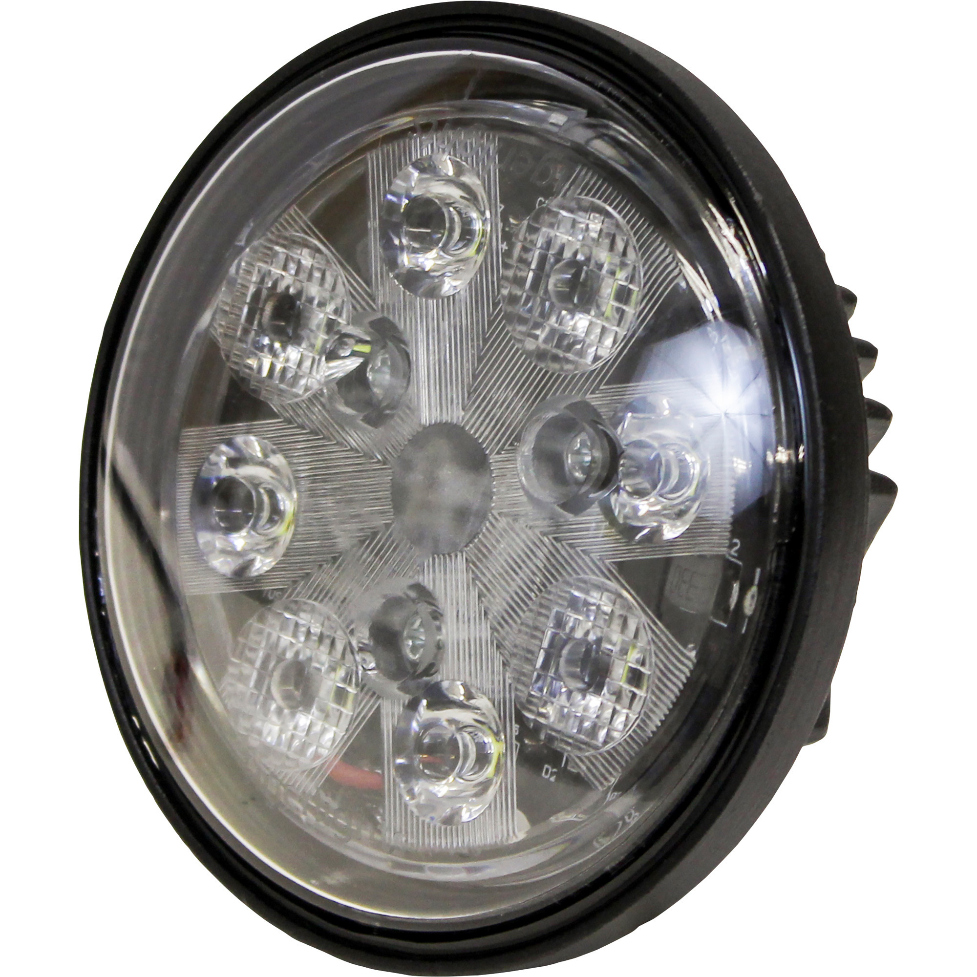 Tiger Led Round Front Rear Upper Cab Fender Hood Spot Flood Light — 24 