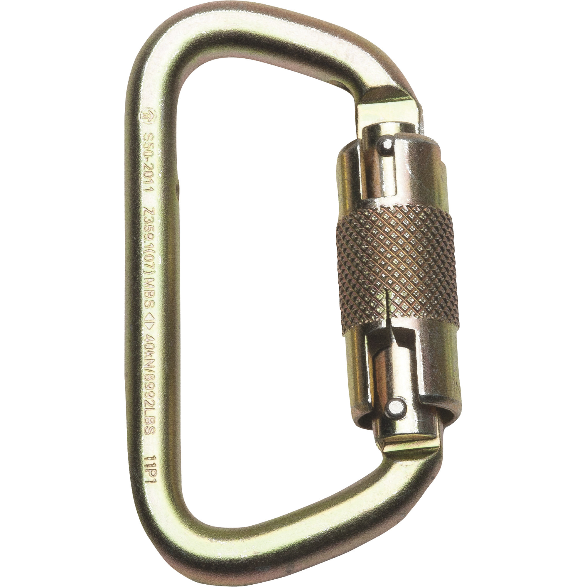 Werner Safety Carabiner with 3600-Lb. Gate, Model# A100301 | Northern Tool