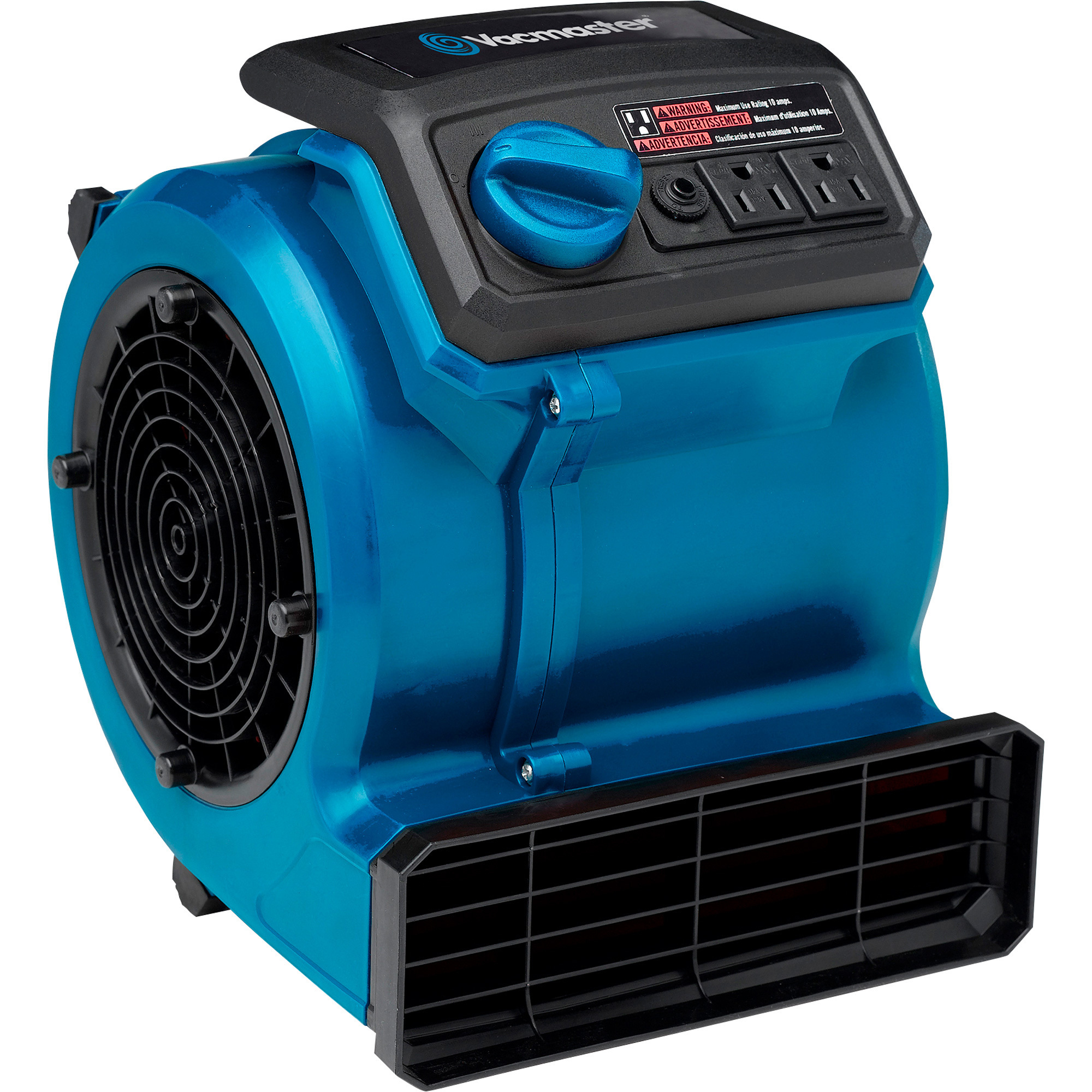 BloTek, MID AIR MOVER (110V/60HZ,US PLUG)-(Blue), Air Delivery 2950 cfm ...