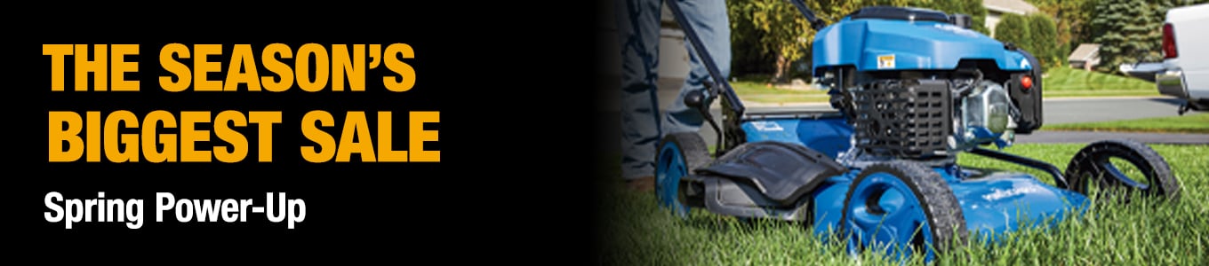 The Season's Biggest Sale. Spring Power Up