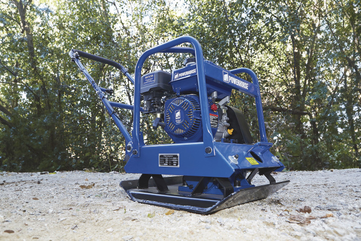 Powerhorse Single-Direction Plate Compactor with 7 HP Powerhorse Engine ...