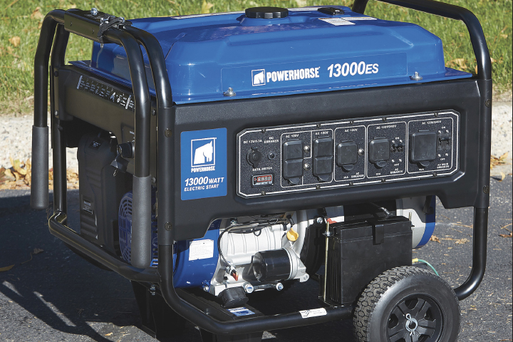 Powerhorse Portable Generator, 13,000 Surge Watts, 10,000 Rated Watts ...