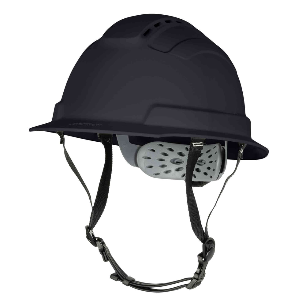 Jackson Safety® - Safety Helmet - BLOCKHEAD2 Series - Full Brim - Type 2 - Vented - Black - Model # 22524