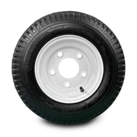 Kenda Loadstar 8in. Bias-Ply Trailer Tire and Wheel Assembly, 16.5