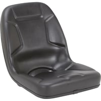 Black Talon Highback Kubota Tractor Seat, Black, Model# 530000BK