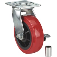 エスティーローダー ラインストーン コンパクト　赤 Ironton Standard-Duty 6in. Polyurethane Swivel Caster with Brake