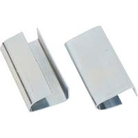 Strongway Seals for 1/2in. Steel Strapping — 500-Pk.