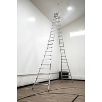 Little Giant SkyScraper Adjustable Stepladder - 21ft., Aluminum