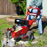 Cardinal, Stump Grinder with Honda GX390 Engine Displacement 389