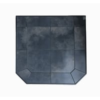 Comfortbilt Standard Hearth Pad — Black, Type 2, Model# OE-36ST-BC