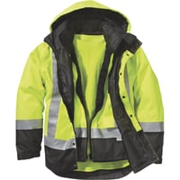 GRAVEL GEAR アクティブジャケット M Men's Gravel Gear Class 3 High Visibility 4-in-1 Parka