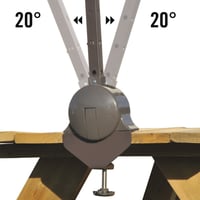 SOJAG Everest Steel Garage — 30ft.L x 12ft.W, Wind and Snow Rated