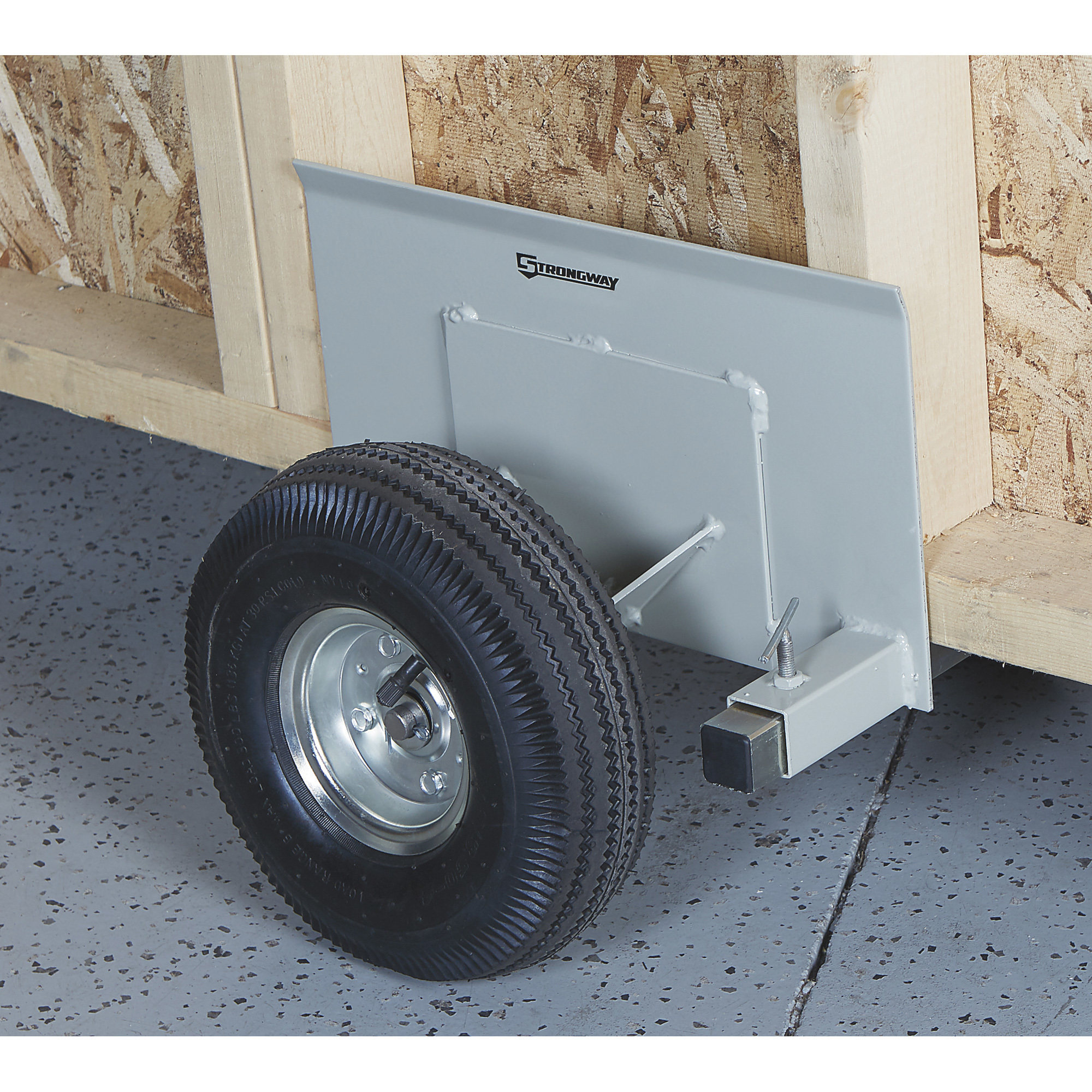 Strongway Panel Dolly with 10in. Pneumatic Wheels, 600-Lb. Capacity