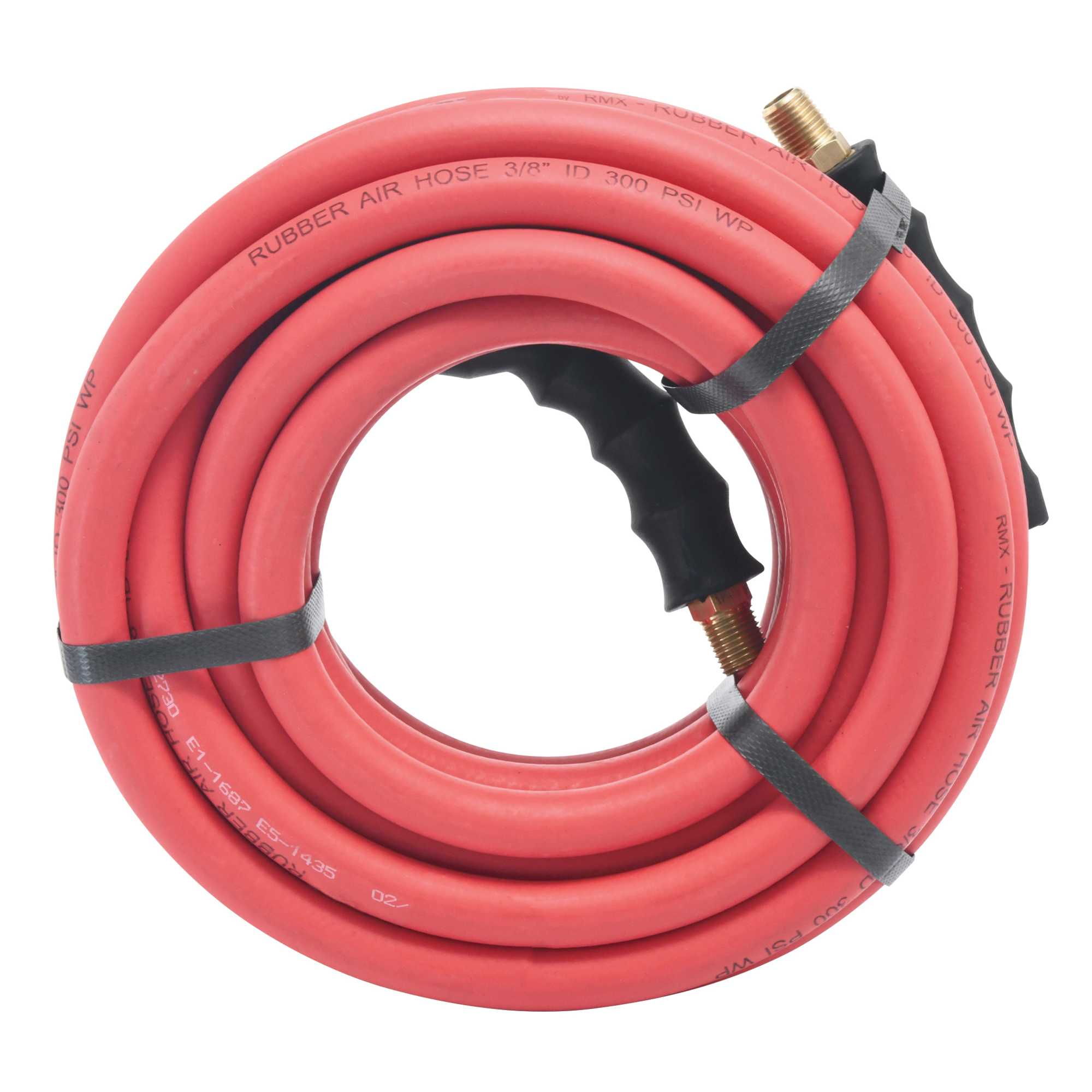 Ironton Rubber Air Hose, 3/8in. x 25ft., 300 PSI